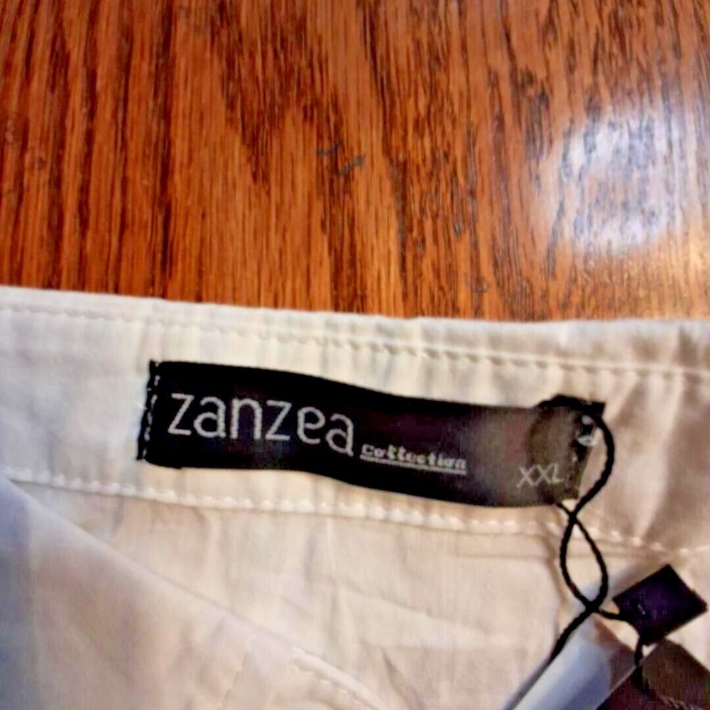 Zanzea White Long Sleeve Tunic Size XXL Boho‎ NWT - Picture 4 of 11